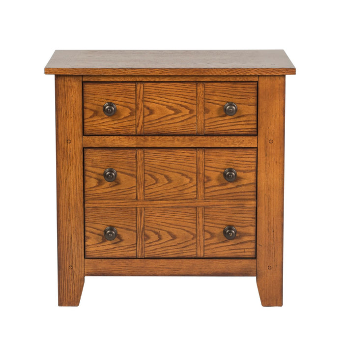 Grandpas Cabin King California Sleigh Bed, Dresser & Mirror, Night Stand