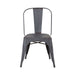 Liberty Furniture Vintage Series Bow Back Side Chair in Grey (Set of 2) image