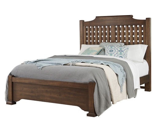 Vaughan-Bassett Joinery Plank King Poster Bed in Natural Oak 192 image