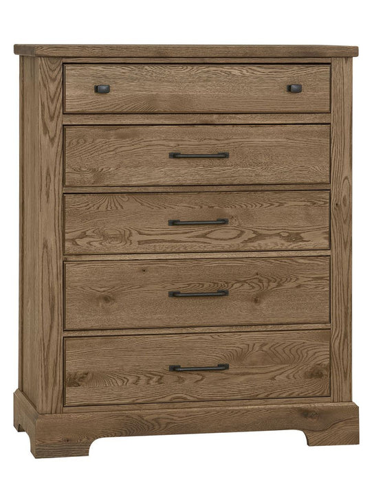 Vaughan Bassett Yosemite 5 Drawer Chest in Natural image