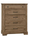 Vaughan Bassett Yosemite 5 Drawer Chest in Natural image