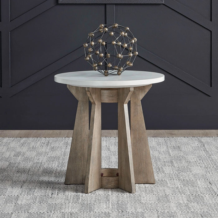 Berkley Square Round End Table image