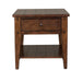 Liberty Furniture Lake House End Table in Rustic Brown Oak image