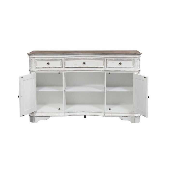 Liberty Furniture Magnolia Manor Server in Antique White
