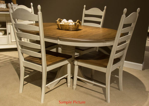 Liberty Furniture Springfield Pedestal Dining Table in Honey and Cream 278-4260 image