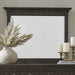 Paradise Valley Landscape Mirror in Saddle Brown image