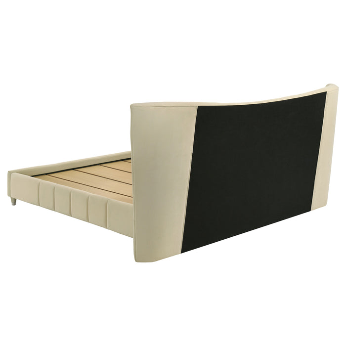 Evelyn Panel Platform Bed