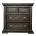 Liberty Furniture Big Valley Bedside Chest w/ Charging Station in Brownstone image