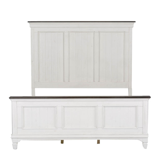 Allyson Park King California Panel Bed, Dresser & Mirror