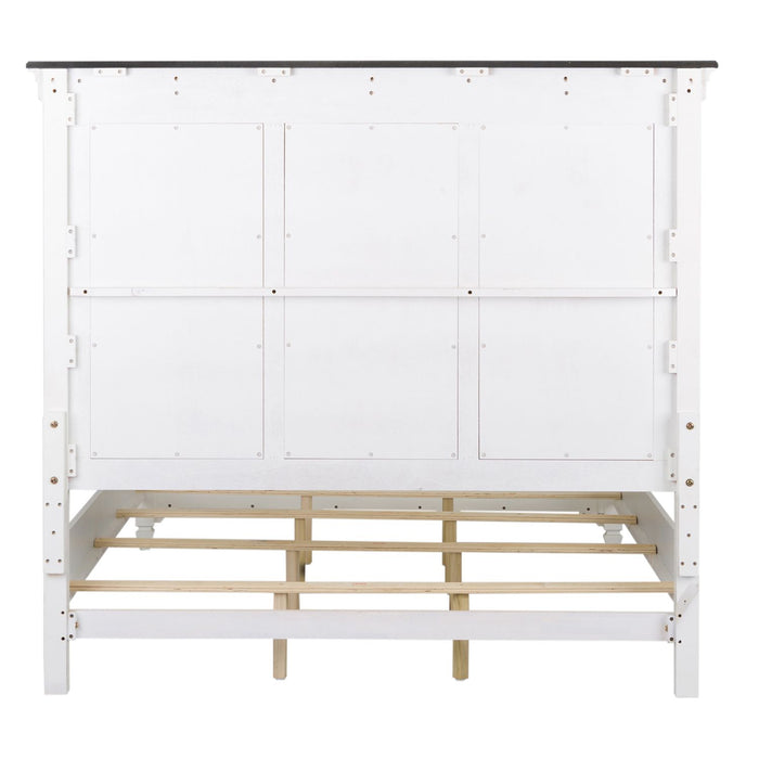 Allyson Park King Panel Bed