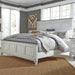 Liberty Furniture Allyson Park Full Panel Bed in Wirebrushed White image