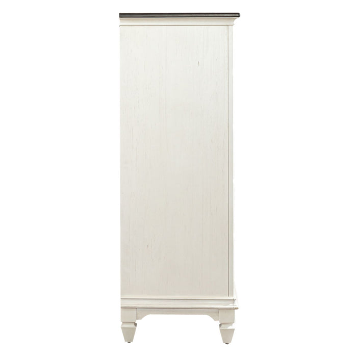 Allyson Park 11 Drawer Chesser in Wirebrushed White image