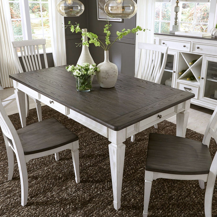 Allyson Park 5 Piece Rectangular Table Set image