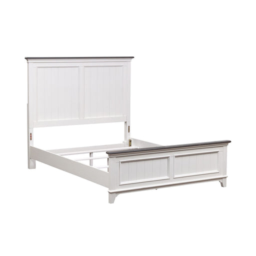 Allyson Park Panel Bed, Dresser & Mirror image