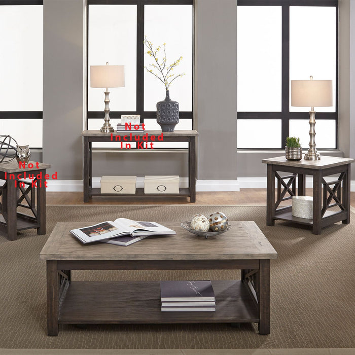 Heatherbrook 3 Piece Set (1-Cocktail 2-End Tables) image