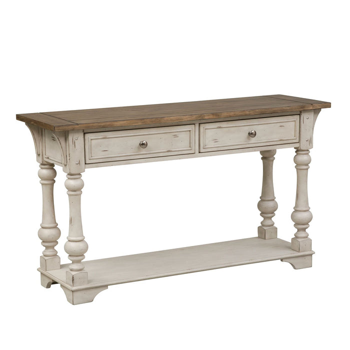 Morgan Creek Sofa Table in Antique White image
