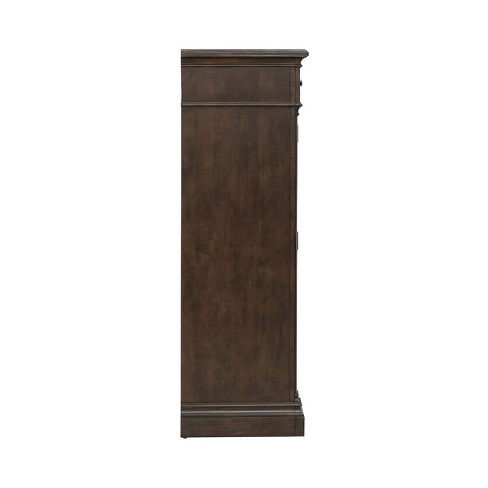 Arden Road 2 Door 10 Drawer Chest in Satin Cherry