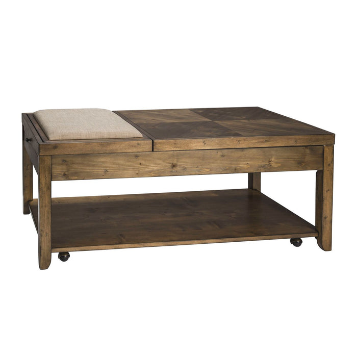 Mitchell Cocktail Table in Brown