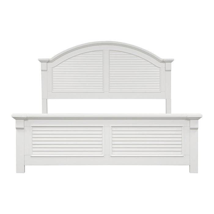 Summer House I King Panel Bed, Dresser & Mirror