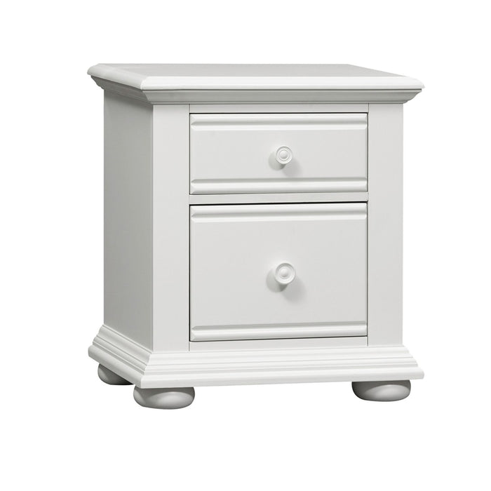 Summer House 2 Drawer Nightstand in Oyster White