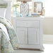 Liberty Furniture Summer House 1 Drawer Nightstand in Oyster White image