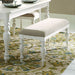 Liberty Furniture Summer House Bench in Oyster White image