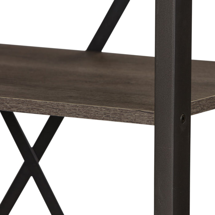 Tanners Creek Bookcase in Greystone