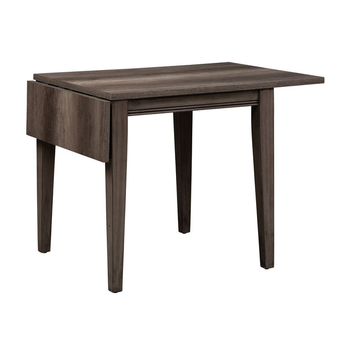 Liberty Furniture Tanners Creek Drop Leaf Table in Greystone