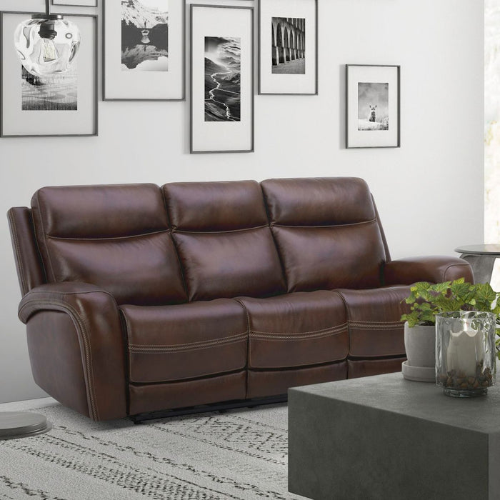 Liberty Furniture Blair Sofa P2 & ZG in Cognac