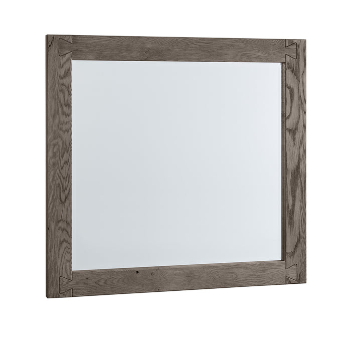 Vaughan Bassett Dovetail Landscape Mirror in Mystic Grey image