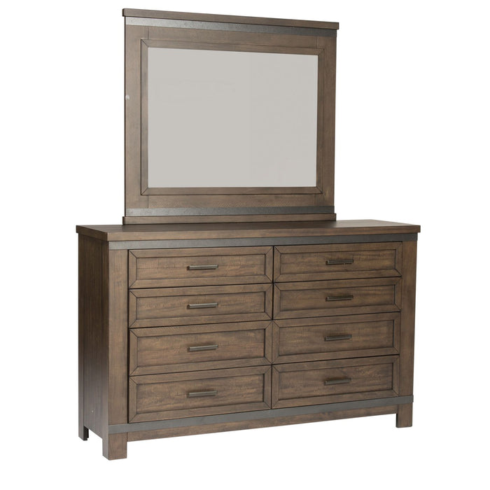 Thornwood Hills Queen Panel Bed, Dresser & Mirror