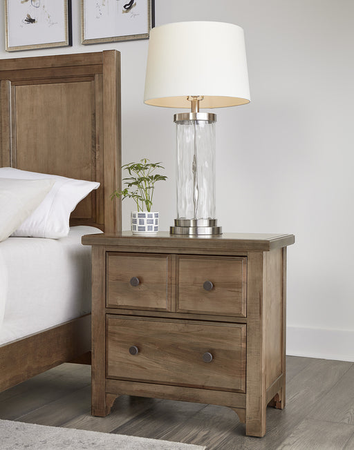 Vaughan Bassett Cool Farmhouse Nightstand in Natural image
