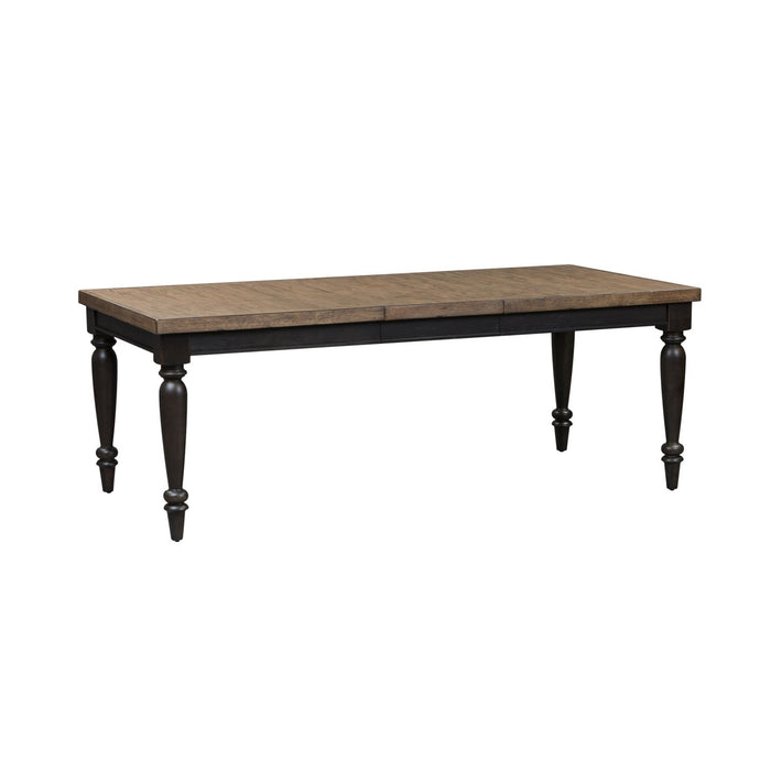Harvest Home Rectangular Leg Dining Table in Chalkboard