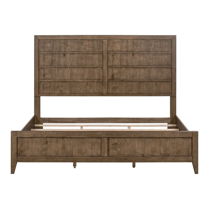 Shaker Lakes King California Panel Bed