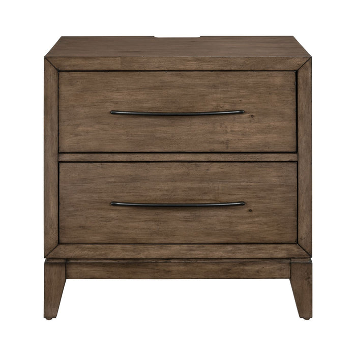 Shaker Lakes Nightstand w/ Charging Station