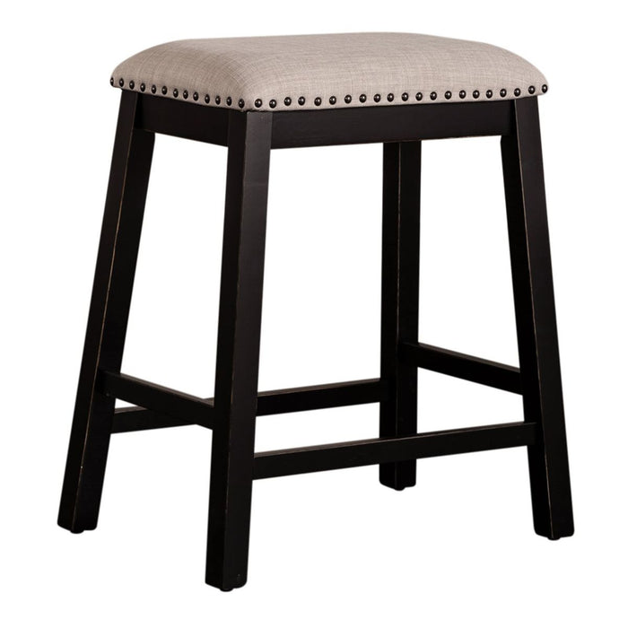 Liberty Furniture Brook Creek 5 Piece Counter Set in Black