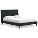 Cadmori Upholstered Bed with Roll Slats image