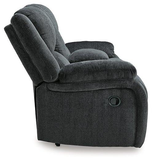 Draycoll Reclining Loveseat with Console