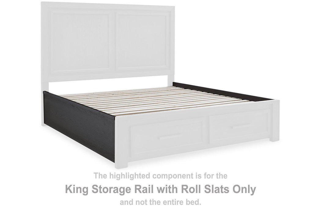 Foyland Panel Storage Bed