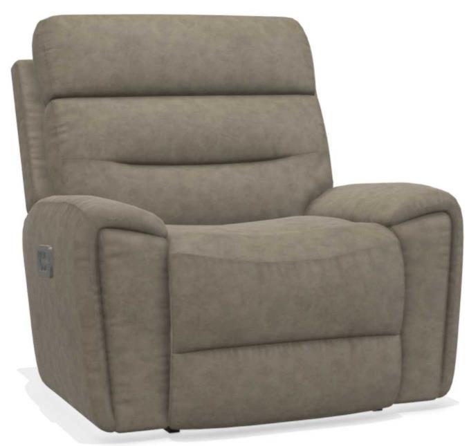 La-Z-Boy Soren Mushroom Power Rocking Recliner with Headrest image