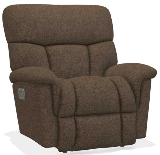La-Z-Boy Mateo Walnut Power Rocking Recliner with Headrest