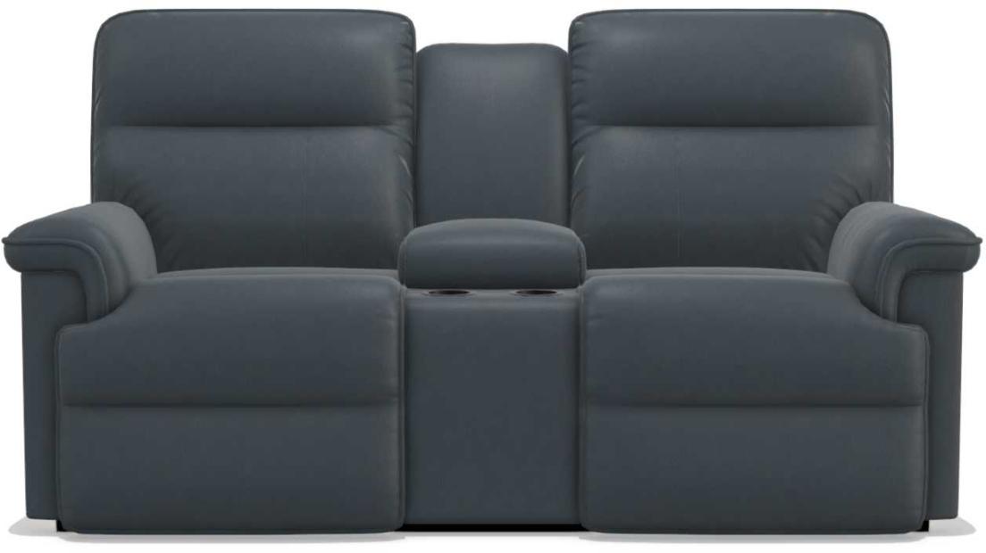 La-Z-Boy Jay PowerRecline La-Z-Time Admiral Reclining Loveseat and Console image