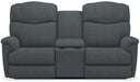 La-Z-Boy Lancer Power La-Z Time Navy Full Reclining Loveseat with Console image