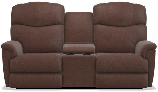 La-Z-Boy Lancer Sable Power Reclining Loveseat with Headrest and Console image