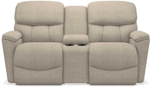 La-Z-Boy Kipling Fawn La-Z-Time Power-Reclineï¿½ Reclining Loveseat With Power Headrest and Console image