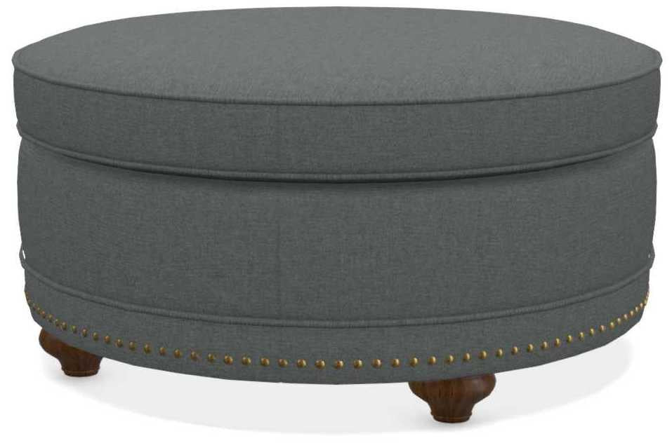 La-Z-Boy Coronet Grey Storage Ottoman