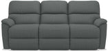 La-Z-Boy Brooks Gray Power Reclining Sofa with Headrest image