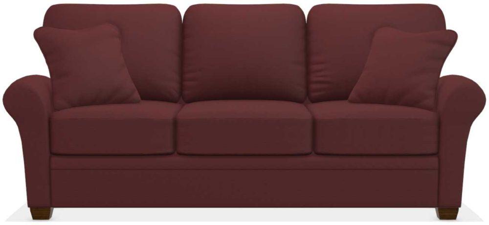 La-Z-Boy Natalie Premier Supreme-Comfortï¿½ Merlot Queen Sleep Sofa
