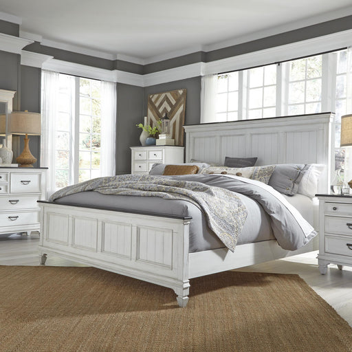 Allyson Park King California Panel Bed, Dresser & Mirror, Chest, Nightstand image