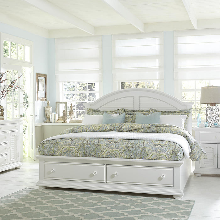 Summer House I King Storage Bed, Dresser & Mirror, Nightstand image